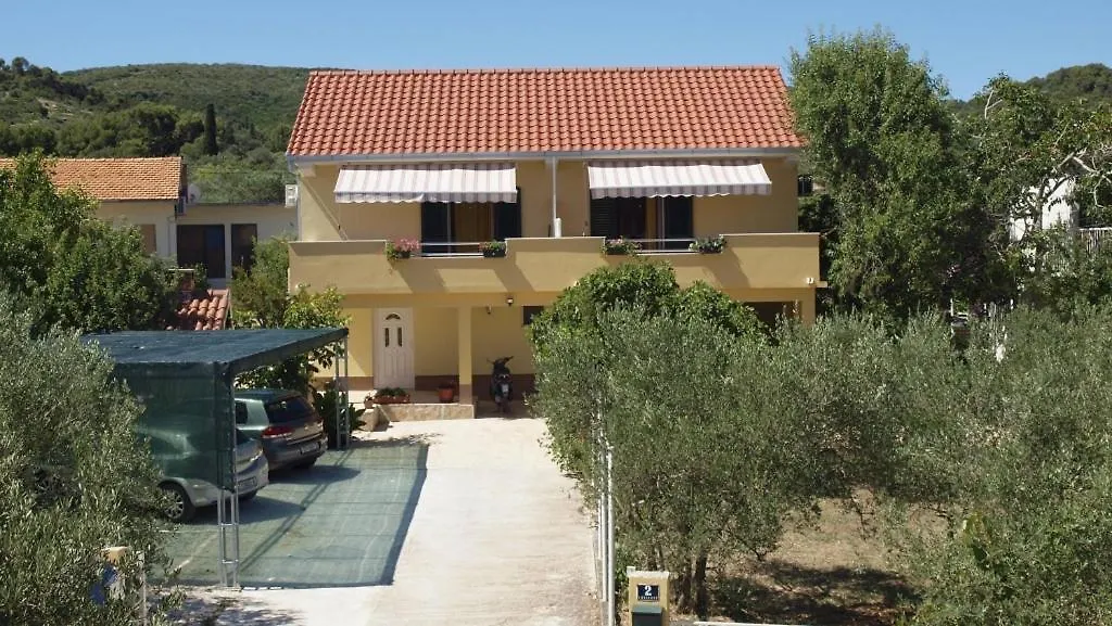 Apartment In Slatine With Terrace, Air Conditioning, Wifi, Washing Machine